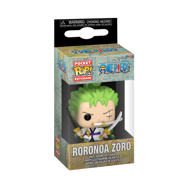 Pr Reserva Funko Pop Keychain Animation One Piece Roronoa Zoro