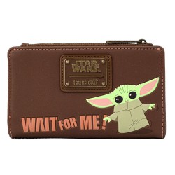 Loungefly  Star Wars Mandalorian Child Wait For Me Wallet