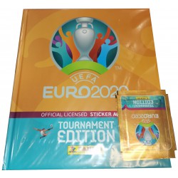 Panini Euro 2020 Tournament Edition - Caderneta de Capa Dura