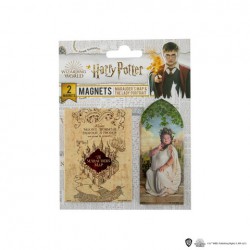 Harry Potter - Set of 2 Imans - Marauder’s Map / Portrait Lady