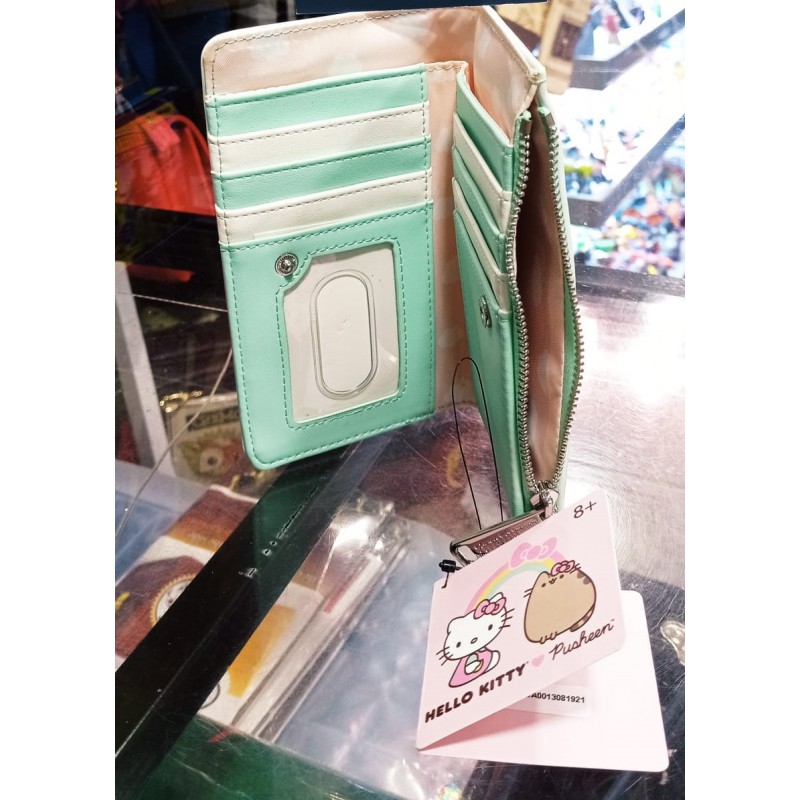 Loungefly Carteira LF PUSHEEN X HELLO KITTY