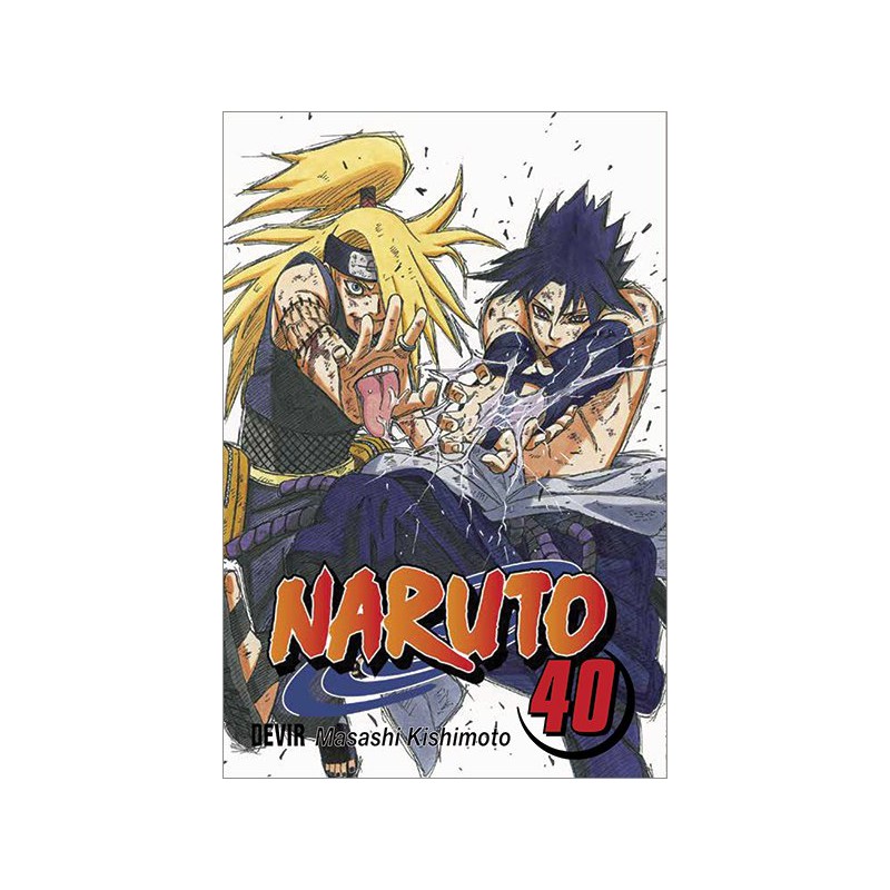 Livro Mangá : Naruto - n.º 40 - A arte suprema