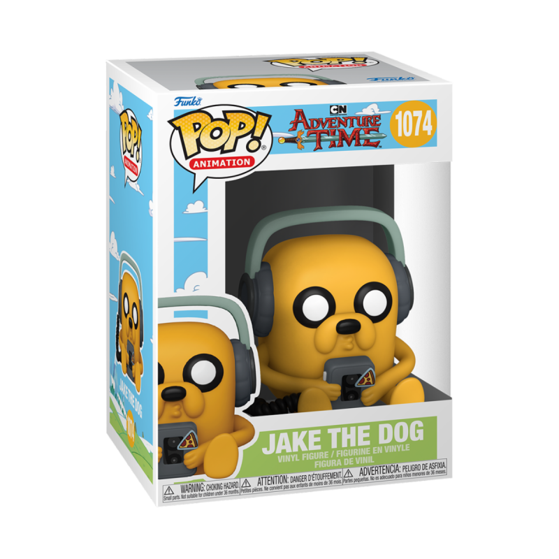 Funko POP!  Animation: Adventure Time - Jake w/Player 1074