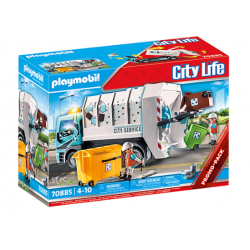 Playmobil: City Life - Camião do Lixo com luzes -70885