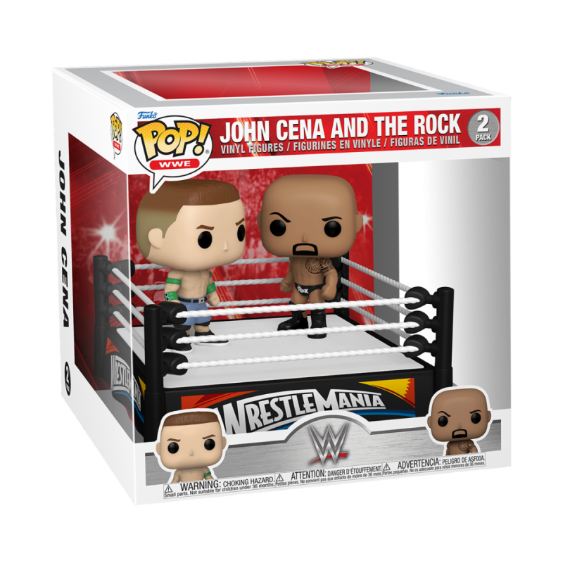 Funko POP! Moment: WWE- Cena vs Rock(2012) 02
