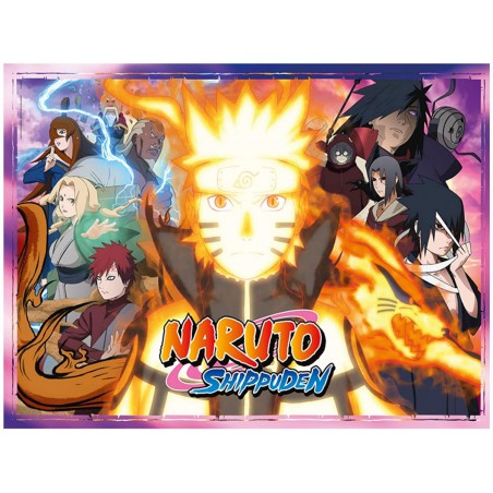 Clementoni Puzzle 1000 Pezzi Anime Naruto con Poster Incluso
