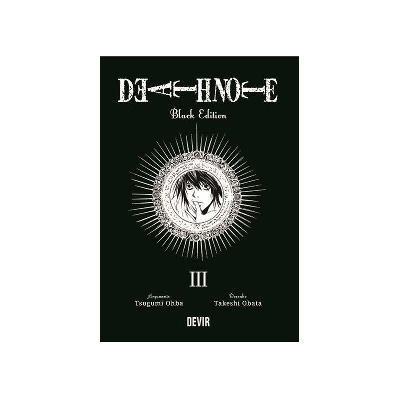 Livro Mangá- Death Note Black Edition III