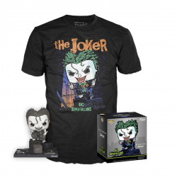Funko POP & Tee: DC Comics: The Joker-  t-shirts