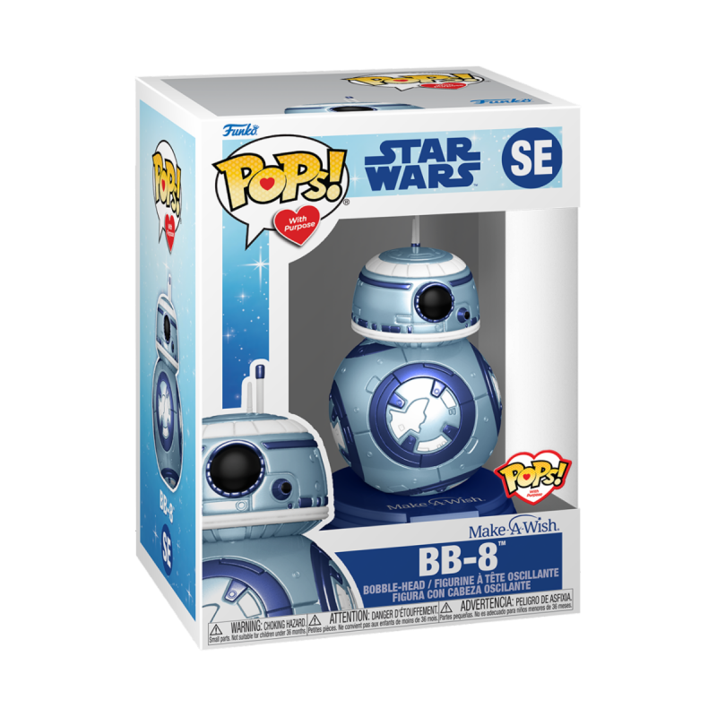 Funko POP!  Star Wars: M.A.Wish- BB-8 (Metallic)