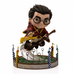 Estátua Harry Potter Quidditch - Harry Potter - MiniCo Illusion - Iron Studios