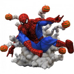 Diamond Select Toys:Marvel Comic Gallery : Spider-Man Pumpkin Bombs PVC Diorama