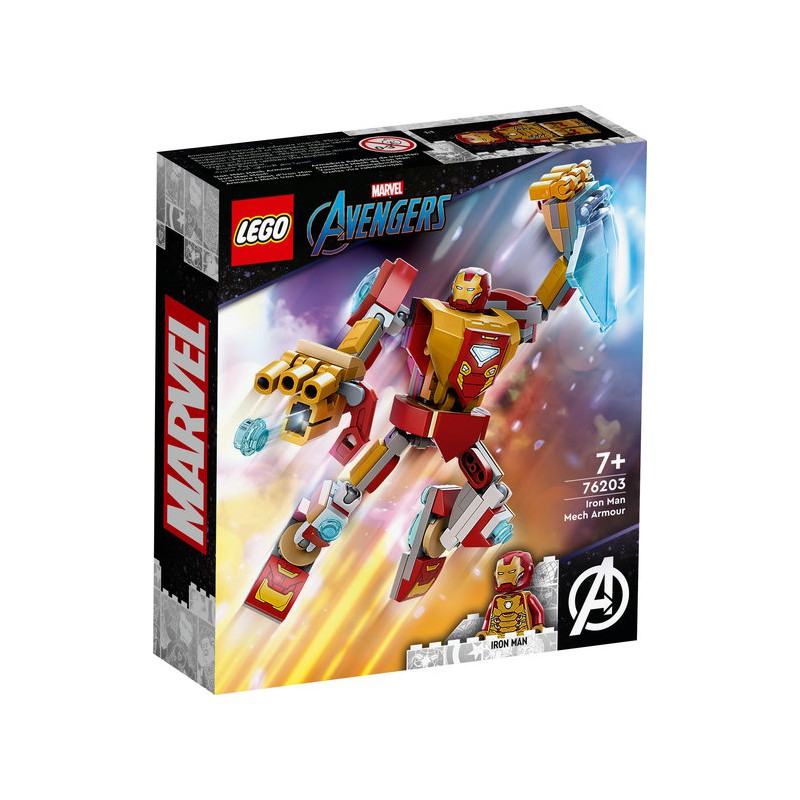 Lego : Super Heroes-   Armadura Mech Iron Man  76203