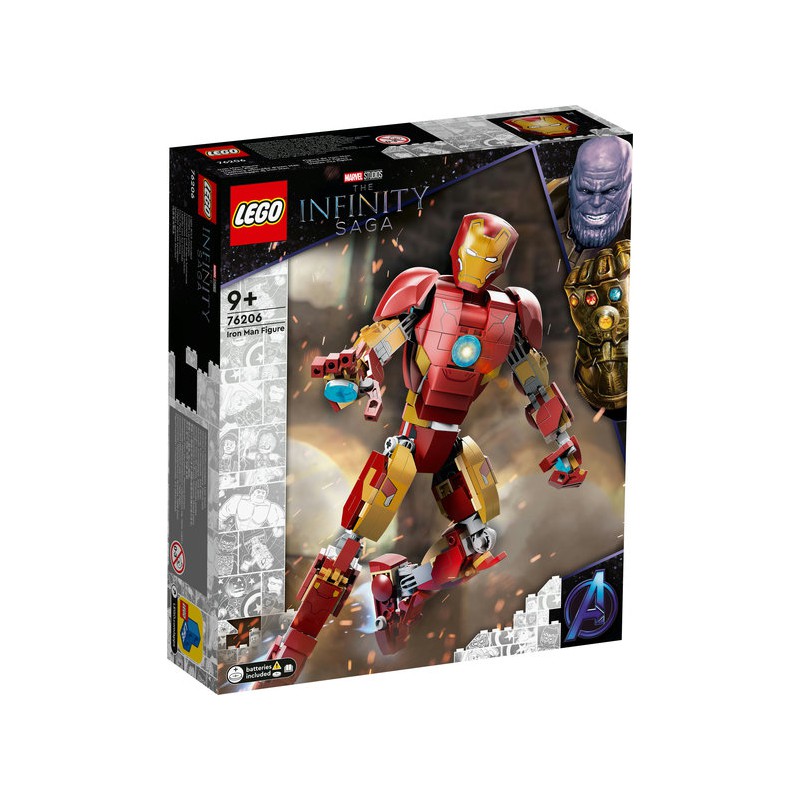 Lego : Super Heroes - Figura de Iron Man 76206