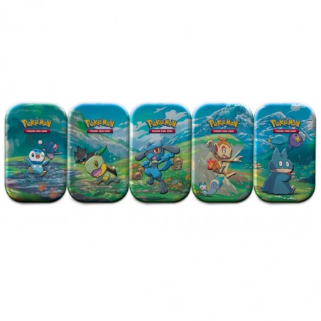 Pkm Pok Mon Lata Mini Tin Sinnoh Stars Cartas Pokemon Tcg Ingl S Escolha A Figura Figura