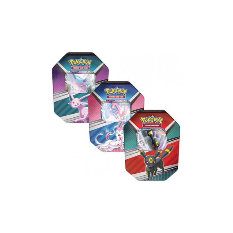 PKM - Pokémon TCG: V Heroes Tins Spring 22 Espeon/Umbreon/Sylveon