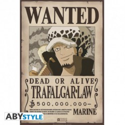 ONE PIECE - Poster 'Wanted Trafalgar Law' (52x35)