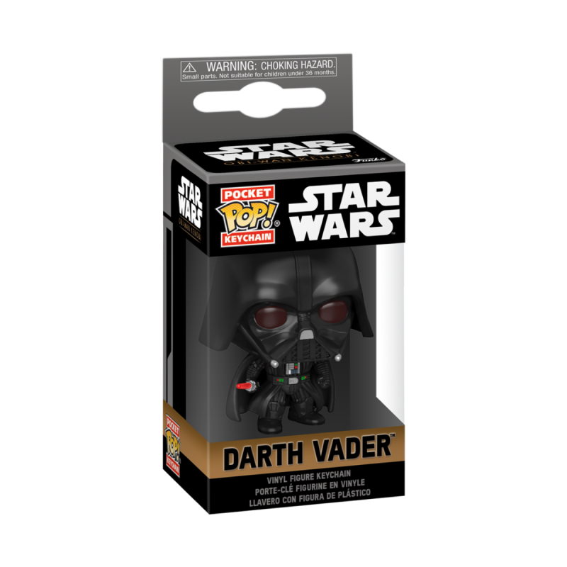 Funko POP Keychain! Star Wars Obi-Wan : Darth Vader