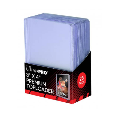 Pevné Obaly Na Karty Ultra PRO Regular Toploader - 3" X 4" Průhledné 25ks - Foto 6