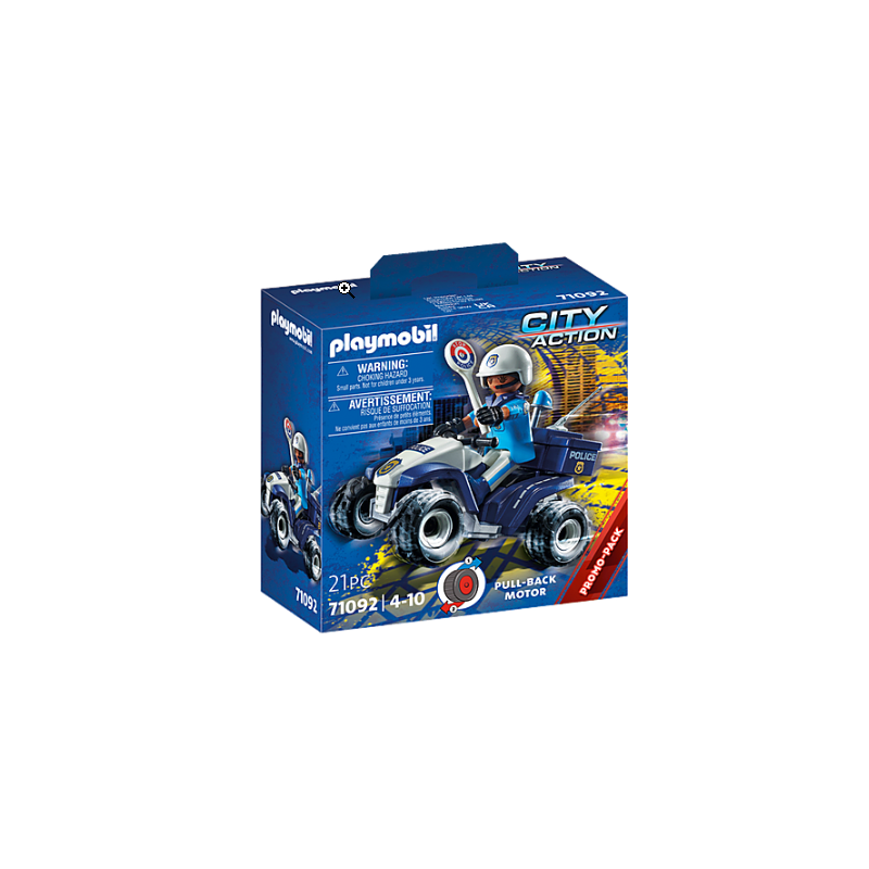 Playmobil:  City Action - Polícia - Speed Quad 71092