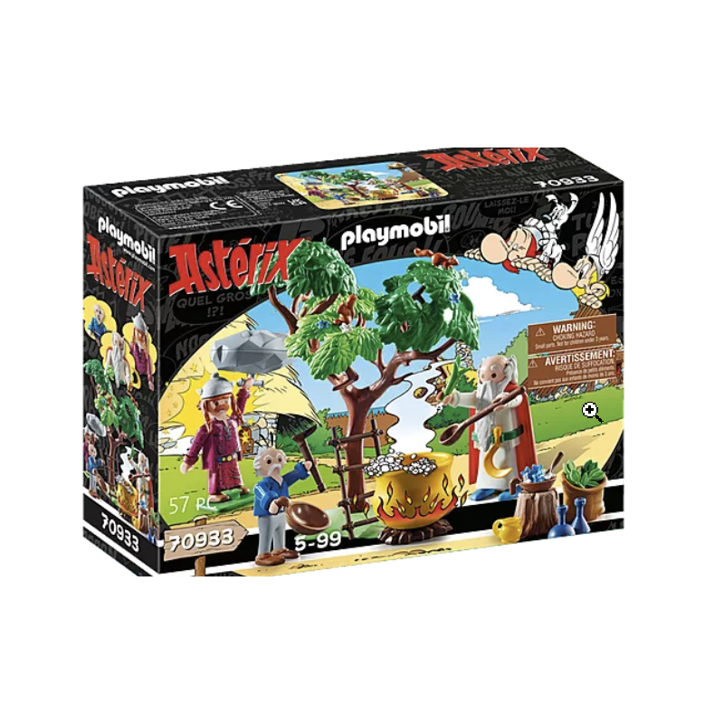 Asterix: Getafix com o caldeirão da Poção Mágica - 70933