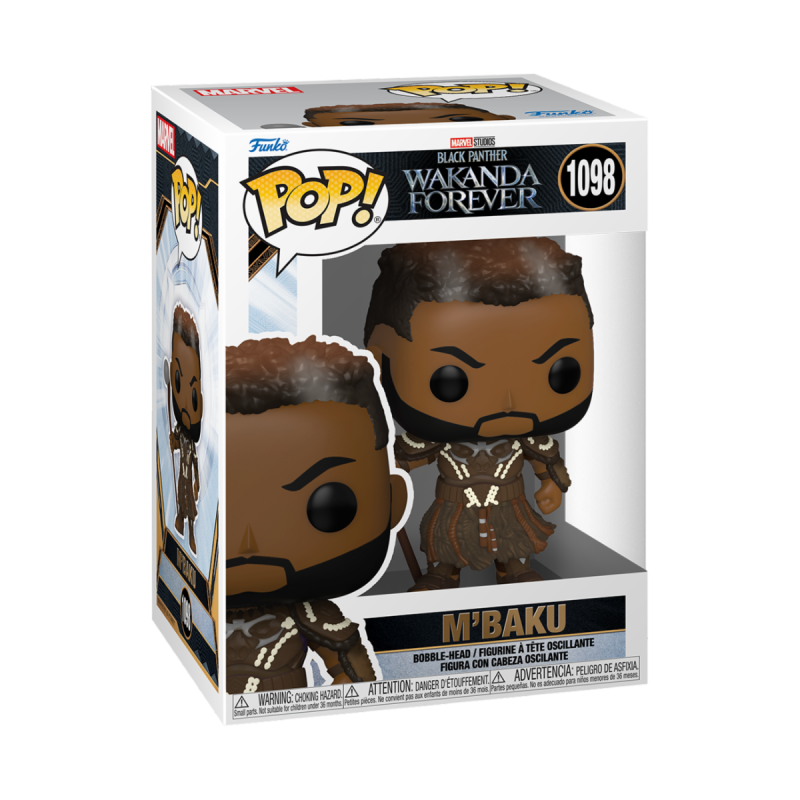 Funko POP! Marvel Black Panther: Wakanda Forever S1- M'Baku 1098