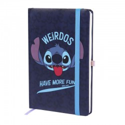 Disney - Stitch Weirdos - Estojo Triplo - A5 Notebook