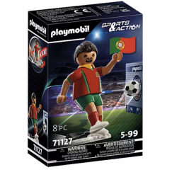 PLAYMOBIL: Sports & Action Jogador de Futebol - Portugal  - 71127