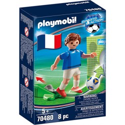 PLAYMOBIL: Sports & Action Jogador de Futebol - França  - 70480