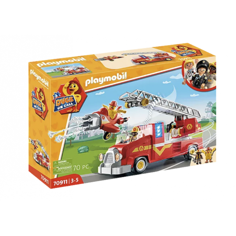Playmobil:   Duck On Call- Camião dos Bombeiros - 70911