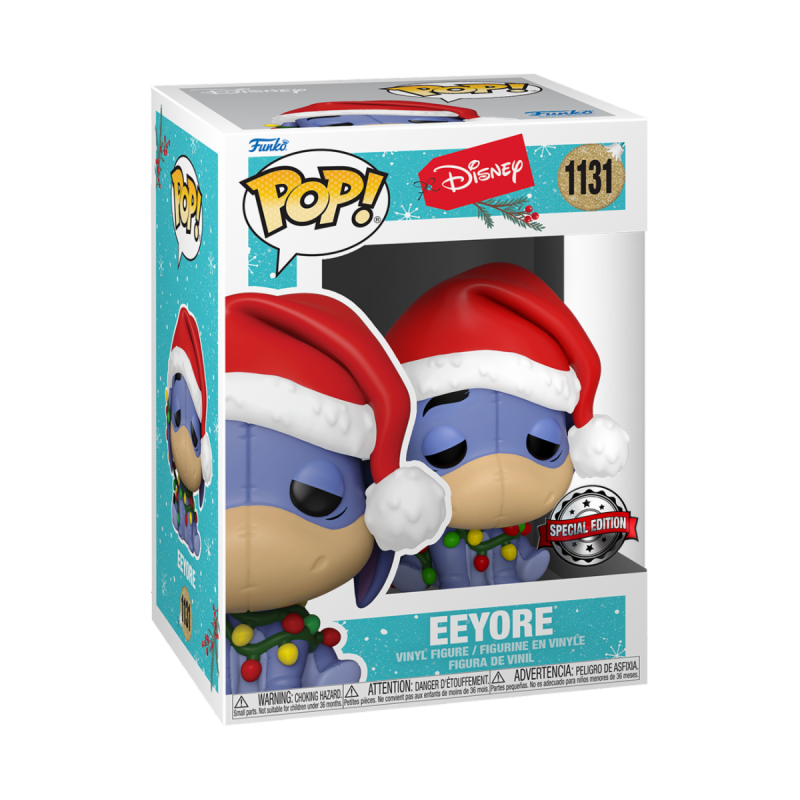 Funko POP! Disney: Holiday 2021- Eeyore w/ Lights 1131 (exclusivo)