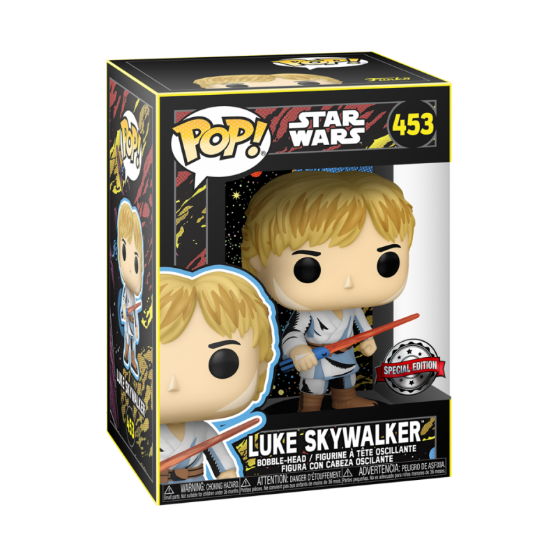 Funko POP!  Star Wars: Retro Series- Luke Skywalker 453(Special Edition)