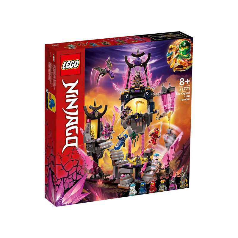 LEGO:  Ninjago -O Templo do Rei dos Cristais - 71771