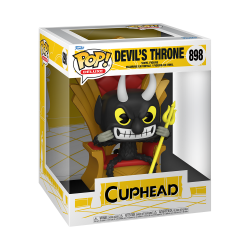 Funko POP! Deluxe: Cuphead S3- Devil in Chair 898