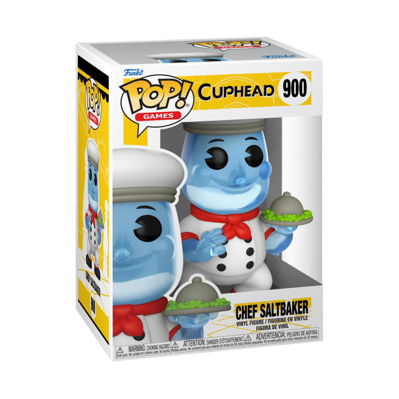 Funko POP! Games: Cuphead S3- Chef Saltbaker 900