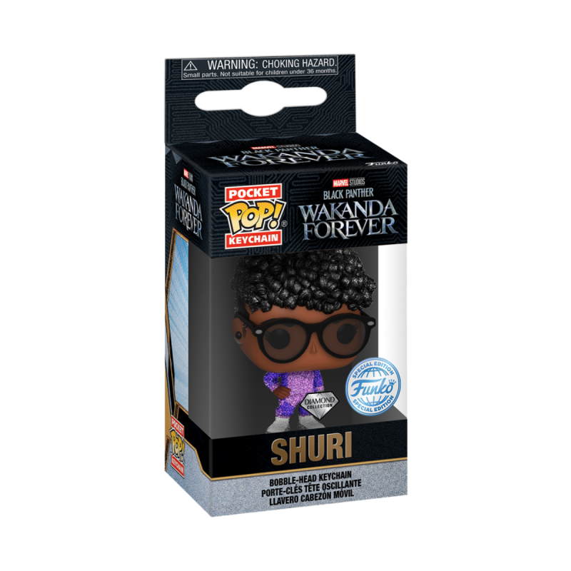 Funko POP! Keychain: Marvel Black Panther: Wakanda Forever S2-   Shuri (DGLT)