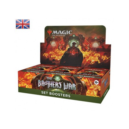 Magic The Gathering: Box La Guerra dei Fratelli - Draft Box da 36 Buste The Brothers War - Draft Display 36 Booster