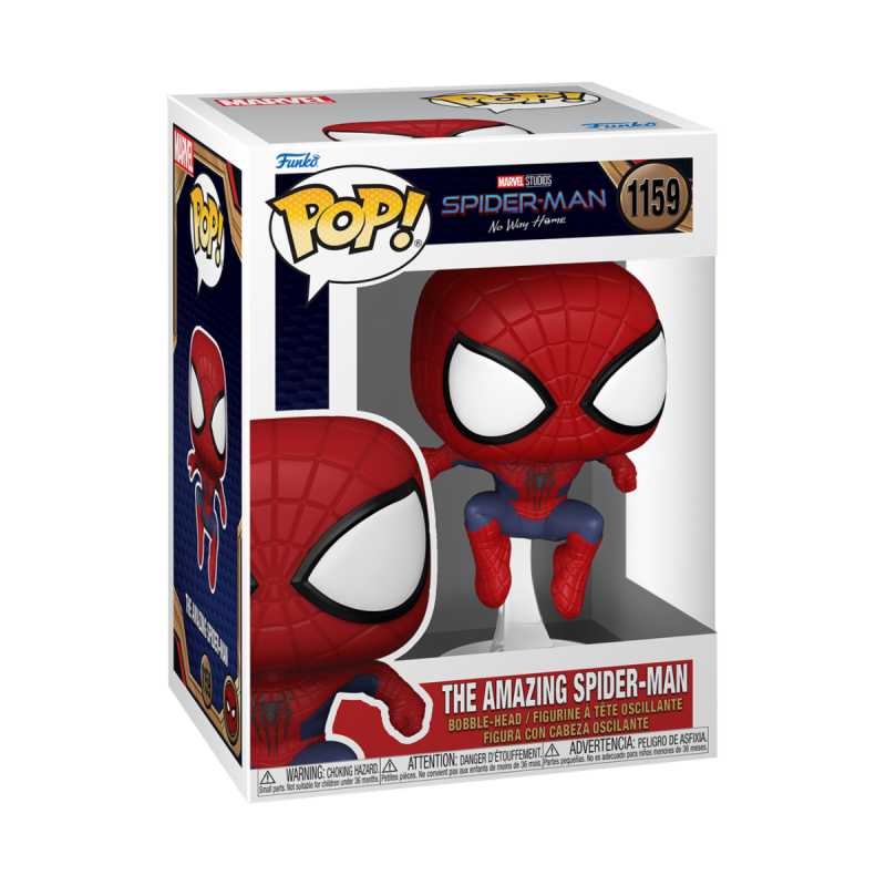 Funko POP!   Spider-Man: No Way Home S3 - Amazing Spider-Man Leaping SM3- 1159
