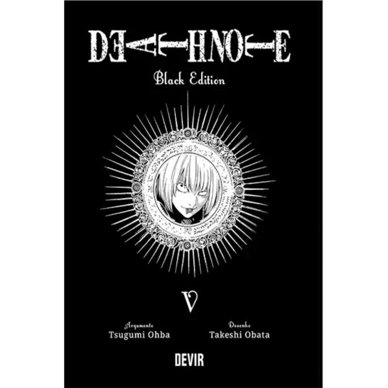 Livro Mangá- Death Note Black Edition V