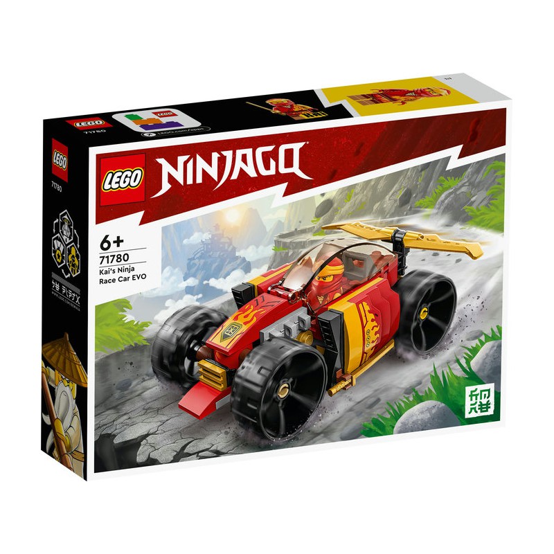 LEGO: NINJAGO -Carro de Corrida Ninja EVO do Kai -71780