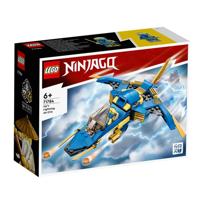 LEGO: NINJAGO -    Jato Relâmpago EVO do Jay -  71784