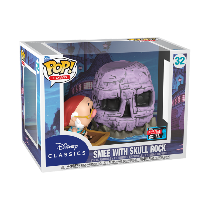 Funko POP! Town: Peter Pan- Skull Rock w/Smee 2022 Fall Convention Limited Edition 32