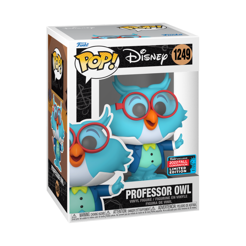 Funko POP! Disney:  Professor Owl - Fall Convention 2022 - Limited Edition - 1249