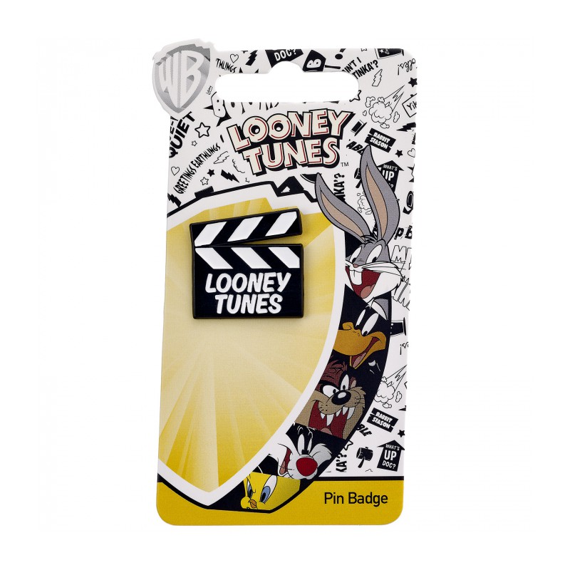 Looney Tunes Clapper Board Pin Badge