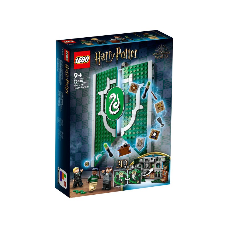 LEGO:  HARRY POTTER -  Bandeira da Casa de Slytherin™- 76410