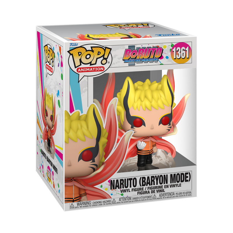 Pré Reserva Funko Pop! Super Boruto Naruto 1361 (Baryon Mode)