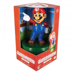 Super Mario: Luz de Presença - Figura Super Mário