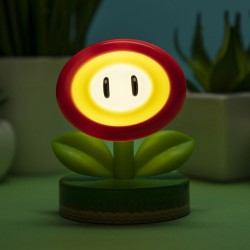 Super Mario: Luz de Presença - figura Super Mário - flor