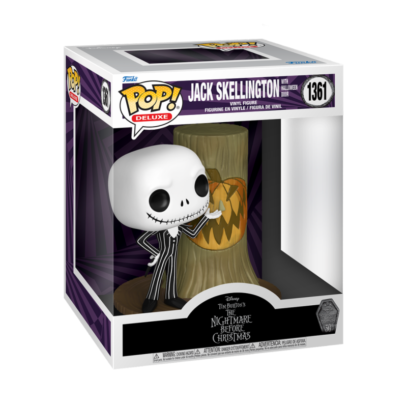 Funko POP! Deluxe: Nightmare Before Christmas 30th Anniversary S1- Jack w/H.Town Door 1361