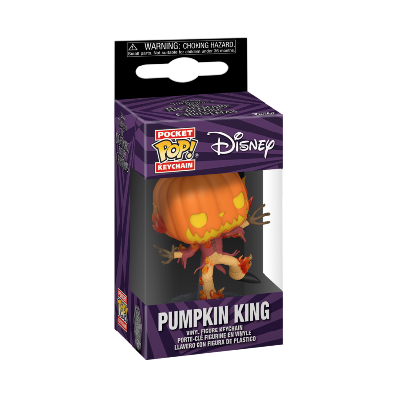 Funko POP! keychain  Nightmare Before Christmas 30th Anniversary S1-Pumpkin King