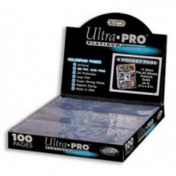 Folhas protetoras Platinum 9 bolsas Ultra Pro